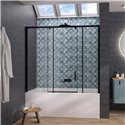 Pare-baignoire Pegasus Transparent 160x150 cm