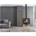 Poêle à bois Kris 10 kWatts noir