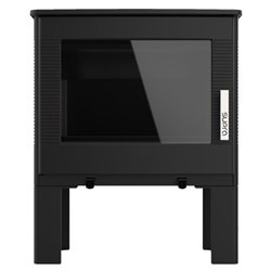 Poêle à bois étanche Odelya 8,7 kWatts noir