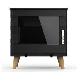 Poêle à bois étanche Markus 7,3 kWatts noir