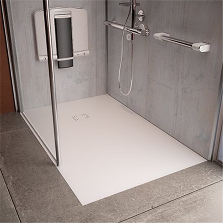 Receveur de douche Onyx Exclusif 160x90 cm Blanc 12832WH AKW