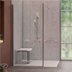 Receveur de douche Onyx Exclusif 160x90 cm Blanc 12832WH AKW