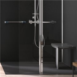 Receveur de douche Onyx Exclusif 160x80 cm Noir
