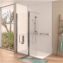 Panneau de douche Onyx 120 cm Blanc