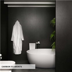 Panneau de douche New Style 57 cm Carbon elements