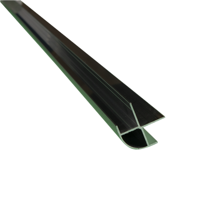 Profilé d'angle extérieur Satiné Chromé