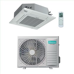 Climatiseur Cassette 4 voies 900x900, 9 kWatts Monophasé R32