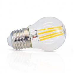 Ampoule LED E27 filament 5W 470 Lm Blanc chaud 
