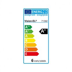 Ampoule LED E27 filament 6W 765 Lm Blanc neutre 