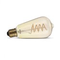 Ampoule LED E27 4W 250 Lm Blanc chaud Edison