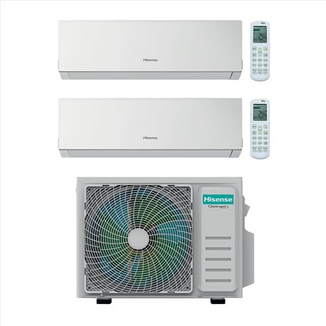 Climatiseur bi split New Comfort 2AMW35U4RGC, Tailles 15 + 15 R32