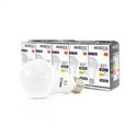 Lot de 5 ampoules LED E27 8,5W 820 Lm Blanc neutre 