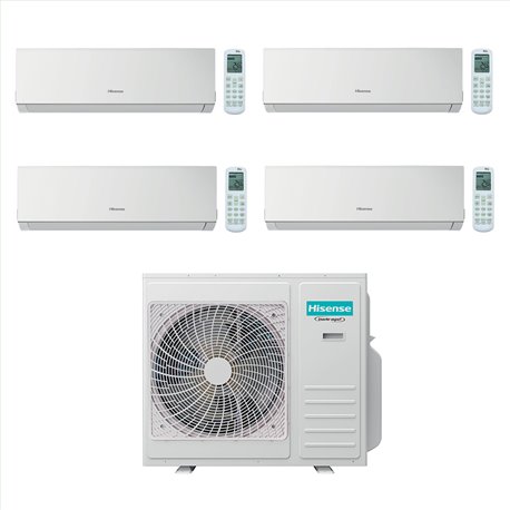 Climatiseur quadri split New Comfort 4AMW105U4RAA, Tailles 25 + 25 + 50 + 50 R32 Climatiseur quadri split New Comfort 4AMW105U4RAA, Tailles 25 + 25 + 50 + 50 R32