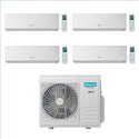 Climatiseur quadri split New Comfort 4AMW81U4RAA, Tailles 15 + 20 + 20 + 25 R32