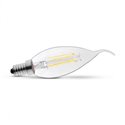 Ampoule LED E14 Coup de vent 4W 470 Lm Blanc chaud 