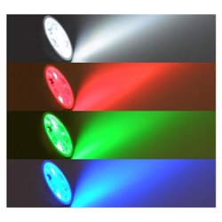 Ampoule LED GU5.3 4W 280 Lm RGB + Blanc 