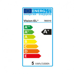 Ampoule LED GU5.3 5W Bleu 