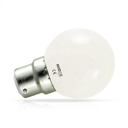 Ampoule LED B22 1W 50 Lm Blanc chaud 