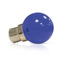 Ampoule LED B22 1W bleue 