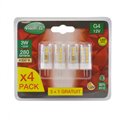 Lot de 4 ampoules LED G4 3W 280 Lm Blanc neutre 
