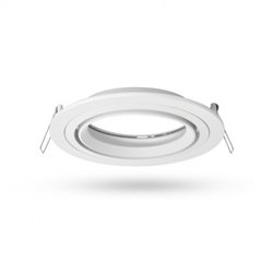 Support plafond rond orientable, blanc Ø170 mm  SUPPORT PLAFOND