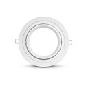 Support plafond rond orientable, blanc Ø170 mm  SUPPORT PLAFOND