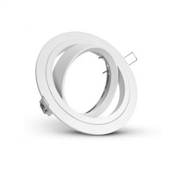 Support plafond rond orientable, blanc Ø170 mm  SUPPORT PLAFOND