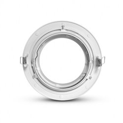 Support plafond rond orientable, blanc Ø170 mm  SUPPORT PLAFOND