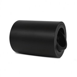 Support de spot saillie GU10, Cylindre noir ACACIA