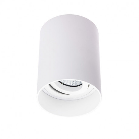 Support de spot saillie GU10, Cylindre blanc ACACIA BASSE LUMINANCE