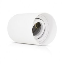 Support de spot saillie GU10, Cylindre blanc ACACIA BASSE LUMINANCE