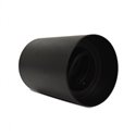 Support de spot saillie GU10 basse luminance, Cylindre noir ACACIA