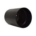 Support de spot saillie GU10 basse luminance, Cylindre noir ACACIA