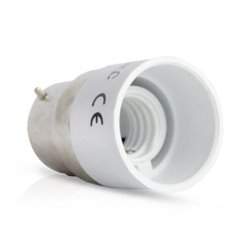 Adaptateur de culot B22 à E14 