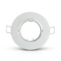 Support plafond orientable, rond blanc Ø92 mm SUPPORT PLAFOND