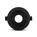 Support de spot rond orientable, noir Ø110 mm  SUPPORT PLAFOND