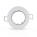Support plafond orientable, rond blanc Ø78 mm SUPPORT PLAFOND