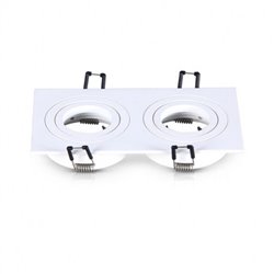 Support plafond orientable, rond blanc 175x93 mm SUPPORT PLAFOND