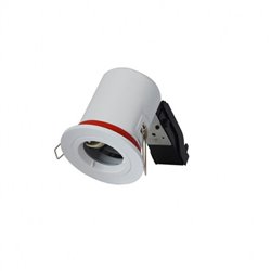 Support plafond orientable, rond blanc Ø88 x 120 mm SUPPORT SPOT