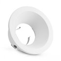 Support de spot rond avec douille automatique, blanc Ø86 mm  SUPPORT SPOT
