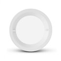 Support de spot rond avec douille automatique, blanc Ø90 mm H 110 mm SUPPORT PLAFOND