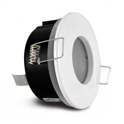 Support plafond orientable, rond blanc Ø82 x 57 mm SUPPORT SPOT