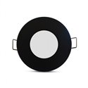 Support de spot rond, noir Ø84 mm  SUPPORT SPOT