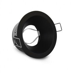 Support de spot rond, noir Ø85 mm BBC SUPPORT SPOT