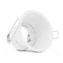 Support spot basse luminance, rond blanc Ø83 x 74 mm SUPPORT SPOT