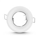 Support spot basse luminance, rond blanc Ø83 x 74 mm SUPPORT SPOT