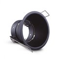 Support de spot rond, noir Ø83 mm  SUPPORT SPOT