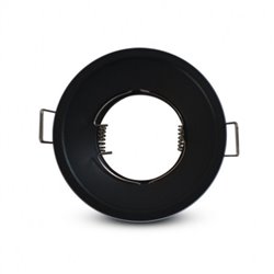 Support de spot rond, noir Ø83 mm  SUPPORT SPOT