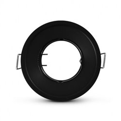 Support de spot rond, noir Ø82 mm  SUPPORT SPOT