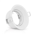 Support spot basse luminance, rond blanc Ø85 x 47 mm SUPPORT SPOT